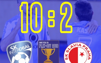 SK Interobal Plzeň  : SK Slavia Praha 10:2 (4:1)